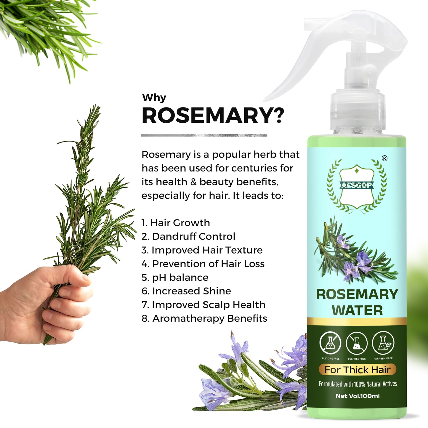 Rosemary Water